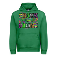 Emerald drink drank drunk mardi gras olivia Urban Hoodie - OliviaCreatesArt
