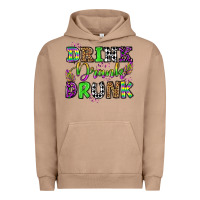 Pigment Burro drink drank drunk mardi gras olivia Urban Hoodie - OliviaCreatesArt