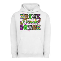 Pigment Lunar Rock drink drank drunk mardi gras olivia Urban Hoodie - OliviaCreatesArt