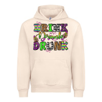 Sandshell drink drank drunk mardi gras olivia Urban Hoodie - OliviaCreatesArt