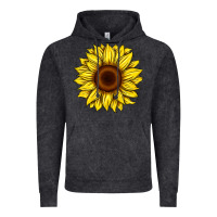 Vintage Black sunflower Vintage Hoodie - Artiststas