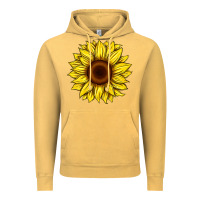 Vintage Mustard sunflower Vintage Hoodie - Artiststas