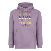 Lavender I Paused My Game To Be Here Heavyweight Hoodie - Bettercallsaul