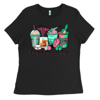 Black licensed practical nurse coffee cups Ladies Tee - Zillion Design Studio