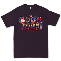 Plum Boom boom baby 4th of july Premium Tee - CowGirlArtShop