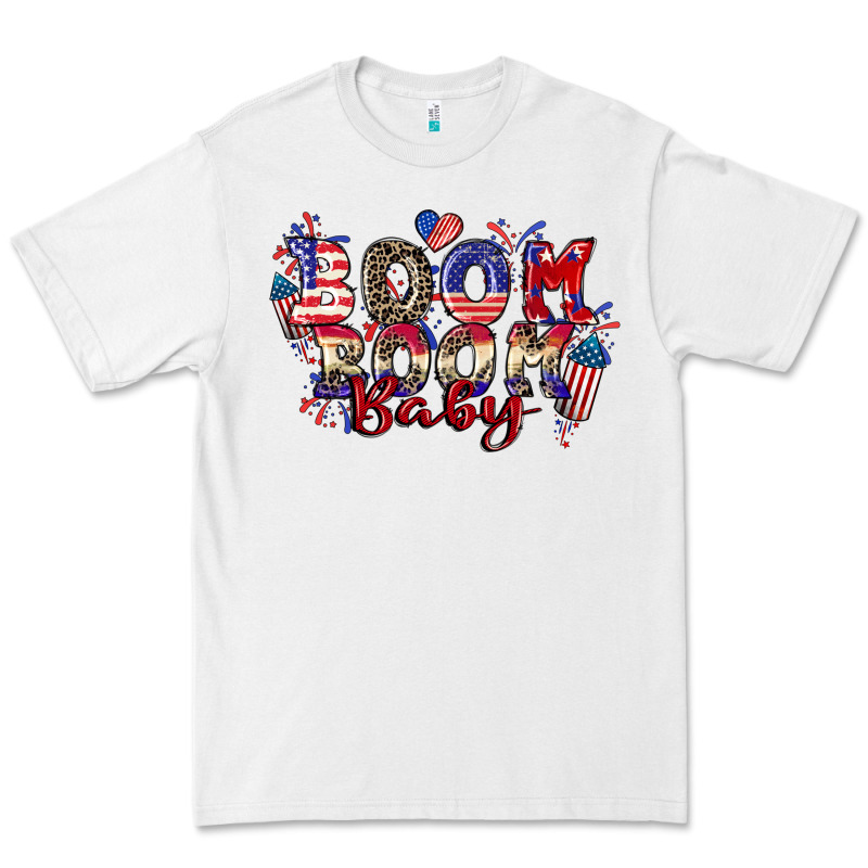 Boom Boom Baby 4th Of July Premium Tee by CowGirlArtShop | Teevron