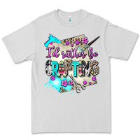 Dove Grey i d rather be crafting Premium Tee - AdoDesignShop