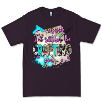 Plum i d rather be crafting Premium Tee - AdoDesignShop