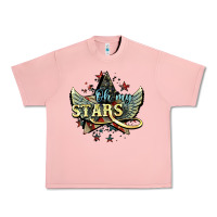 Salmon oh my stars america wings Urban Heavy Tee - NancyCooperArtShop