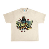 Sandshell oh my stars america wings Urban Heavy Tee - NancyCooperArtShop