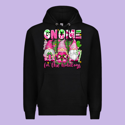 Gnome For The Holidays Premium Hoodie Designed By Texasbilliewilder