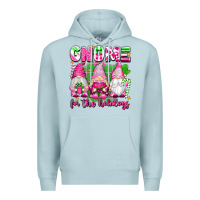 Blue Mist gnome for the holidays Premium Hoodie - texasbilliewilder