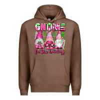 Chestnut gnome for the holidays Premium Hoodie - texasbilliewilder