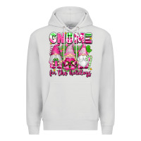 Dove Grey gnome for the holidays Premium Hoodie - texasbilliewilder
