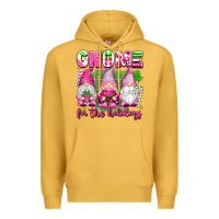 Mustard gnome for the holidays Premium Hoodie - texasbilliewilder