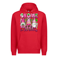 Red gnome for the holidays Premium Hoodie - texasbilliewilder
