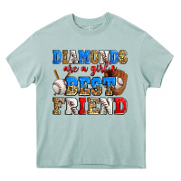 Arona diamonds are a girl's best friend baseball Heavy Core Tee - Zillion Design Studio