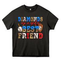 Asphalt diamonds are a girl's best friend baseball Heavy Core Tee - Zillion Design Studio