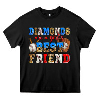 Black diamonds are a girl's best friend baseball Heavy Core Tee - Zillion Design Studio