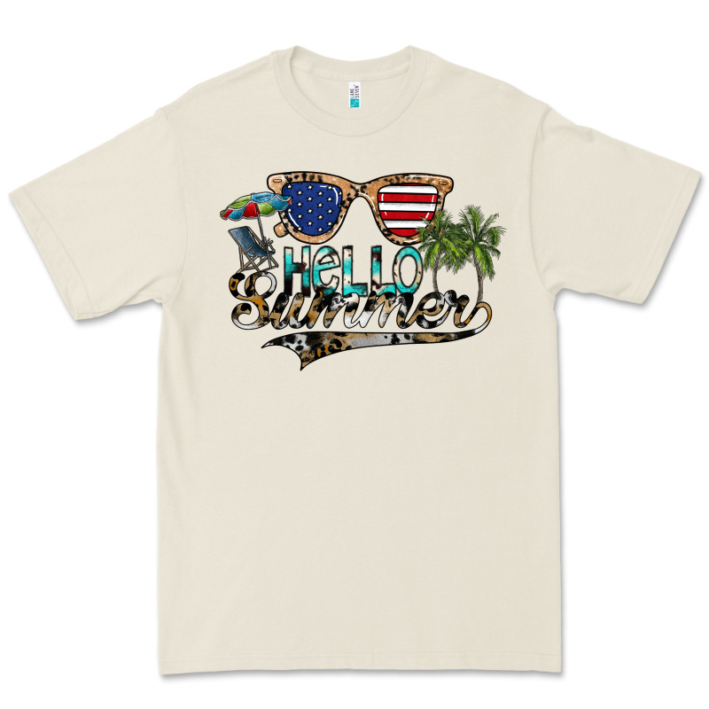 Hello Summer Premium Tee by SublimationCraftShop | Teevron