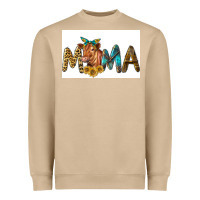 Mushroom Western Cow Red Angus Mama Heavyweight Sweatshirt - LillyAllenDesigns