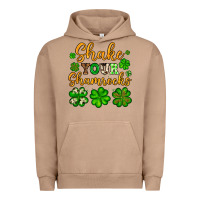 Pigment Burro St. Patrick's Shake your shamrocks Urban Hoodie - OliviaCreatesArt