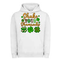 Pigment Lunar Rock St. Patrick's Shake your shamrocks Urban Hoodie - OliviaCreatesArt