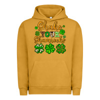Pigment Peanut Butter St. Patrick's Shake your shamrocks Urban Hoodie - OliviaCreatesArt