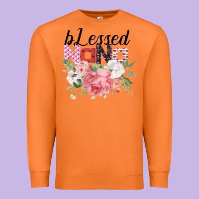 Blessed Nana Gifts For Nana Or Grandma Premium Sweatshirt Designed By Bettercallsaul