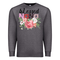 Charcoal Heather Blessed Nana Gifts for Nana or Grandma Premium Sweatshirt - Bettercallsaul