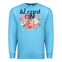 Ocean Blue Blessed Nana Gifts for Nana or Grandma Premium Sweatshirt - Bettercallsaul
