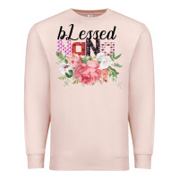 Pale Pink Blessed Nana Gifts for Nana or Grandma Premium Sweatshirt - Bettercallsaul