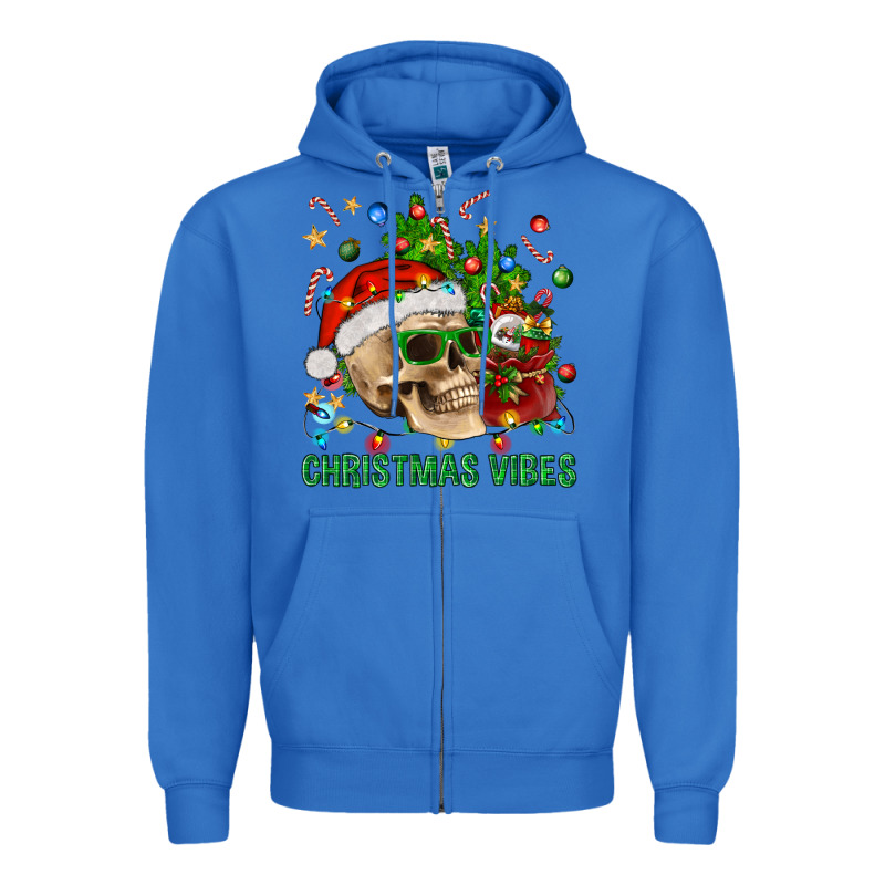 Christmas Vibes Zipper Hoodie by BundleAndBundleShop | Teevron
