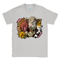 Moon Dust hereford bull western background Classic Tee - LillyAllenDesigns