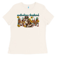 Bone western australian shepherd mom Ladies Tee - texasbilliewilder