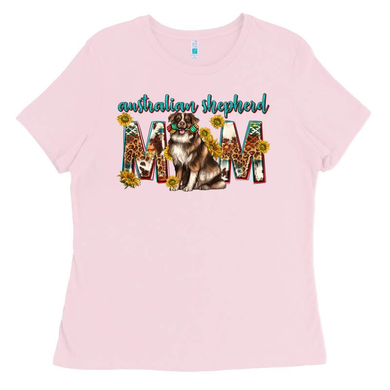 Western Australian Shepherd Mom Ladies Tee by texasbilliewilder | Teevron
