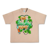 Burro st.patricks one lucky nurse Urban Heavy Tee - BarkalooDesign