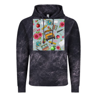 Cloud Black school bus back to school seamless pattern Vintage Hoodie - BundleAndBundleShop