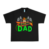 Black racing dad with racing  equipment Urban Heavy Tee - AdoDesignShop