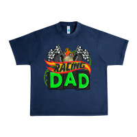 Navy racing dad with racing  equipment Urban Heavy Tee - AdoDesignShop