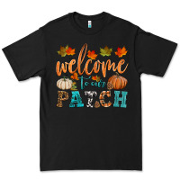 Black welcome to our patch Premium Tee - HRA Design Shop
