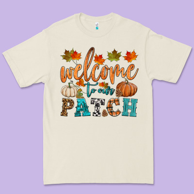 Welcome To Our Patch Premium Tee Designed By Hra Design Shop