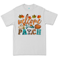 Dove Grey welcome to our patch Premium Tee - HRA Design Shop