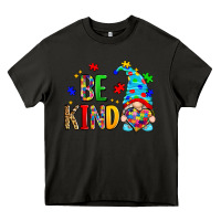 Asphalt be kind autism gnome Heavy Core Tee - Zillion Design Studio