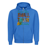 True Royal Living The Small Town Dream Zipper Hoodie - BundleAndBundleShop