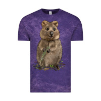 Cloud Purple Quokka Vintage Tee - LillyAllenDesigns