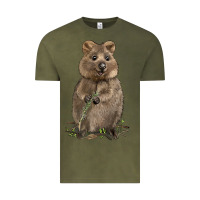 Vintage Olive Quokka Vintage Tee - LillyAllenDesigns