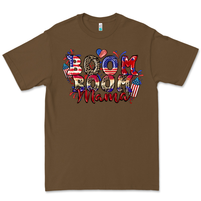 Boom Boom Mama 4th Of July Premium Tee by CowGirlArtShop | Teevron