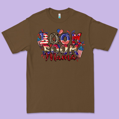 Boom Boom Mama 4th Of July Premium Tee Designed By Cowgirlartshop