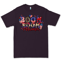 Plum Boom boom Mama 4th of july Premium Tee - CowGirlArtShop